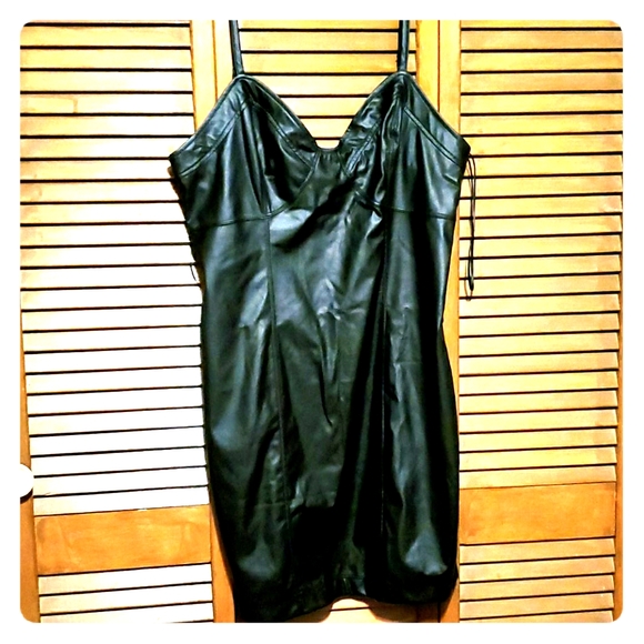 Free People Dresses & Skirts - Free People Pleather Dress